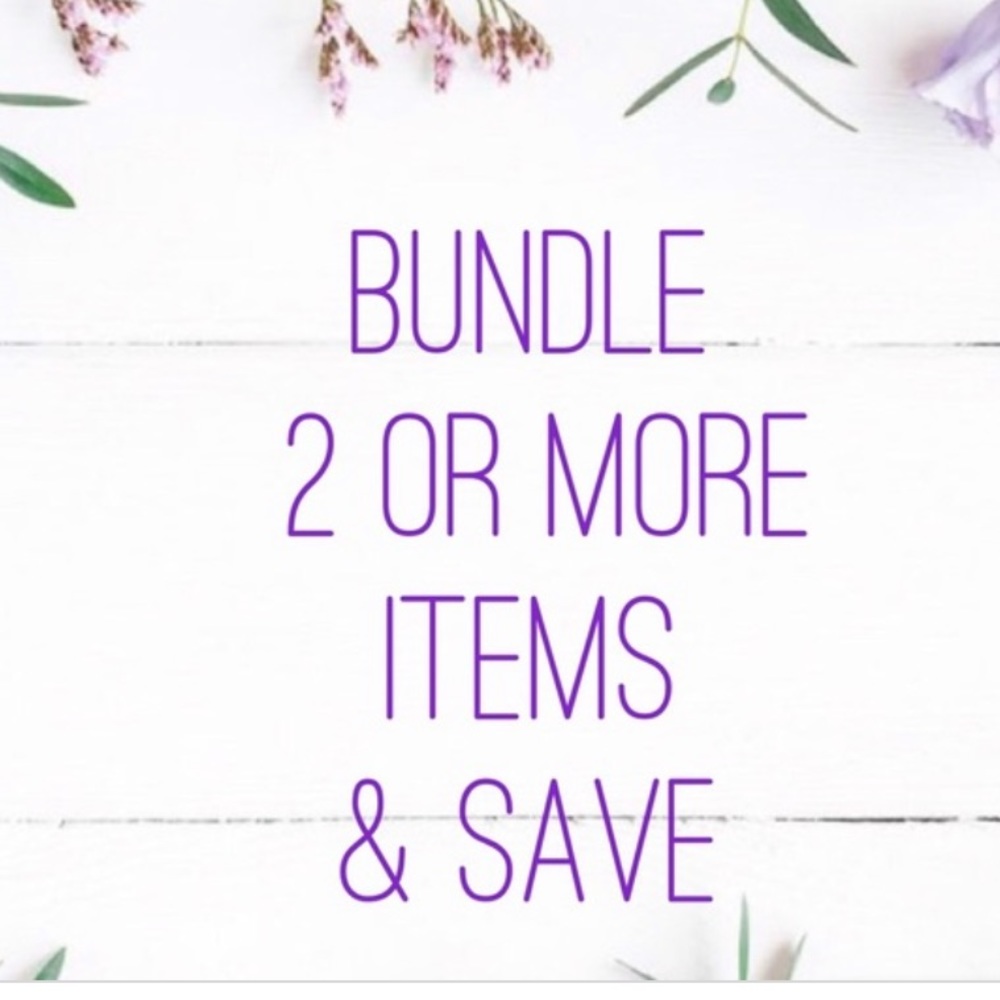 BUNDLE DISCOUNT!!